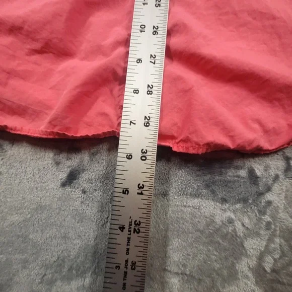 Peter Millar Seaside Collection Button Shirt M Pink Silk Blend Short Sleeve - Picture 7 of 8